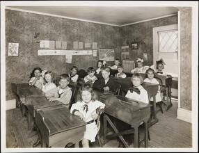 [Schoolroom.]
