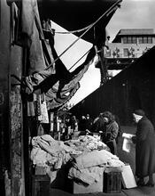 Untitled [Street vendors by Park. Ave. Viaduct]