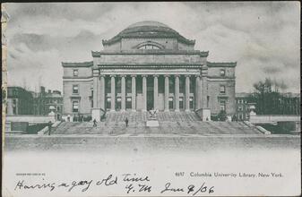 Columbia University Library, New York.