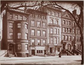 Street Scenes, Fifth Avenue, Nos. 801-5, 1900, 62nd to 61st Streets.