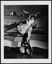 ["Oklahoma!" theater still.]