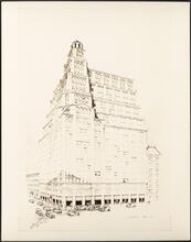 [Rendering of a commercial building.]