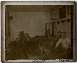 Police Station Lodging Room 5. Midnight in the Leonard Street Station.