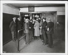 [Seamen's Church Institute, 25 South St., Interior, Baggage Room.]