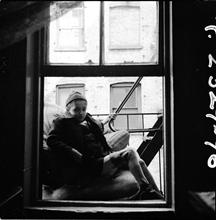 Boy on the Fire Escape