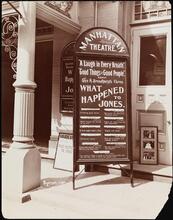 Theatre, Manhattan, Sixth Avenue & 33rd Street.