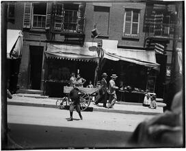 Hester Street. The children's playground. All they have.