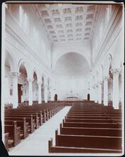 [Church. Interior, chancel.]