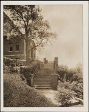 Schools, Congregation de Notre Dame Academy, Main Entrance Steps.