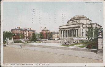 Library, Columbia University, New York, N.Y.