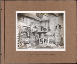 Interior of Typical City Tunnel Shaft Chamber [Catskill System.]