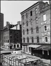 [Carmine's Bar & Grill at 140 Beekman Street, 142-144 Beekman Street, and 146-148 Beekman Street.]