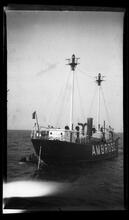 [The vessel Ambrose with dropped anchor.]
