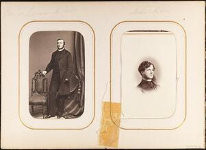 Rev. Lawrence H Mills; John Hone  [Members of the de Peyster, Foster, and Hone families and others.]