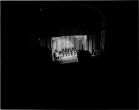 Swing Band Contest Sponsored by LOOK [Band performing on stage.]