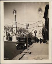 Jewel Arch, Fifth Ave. & 60th St., Exterior, Looking up Fifth Ave. Showing Arch.