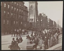 Funeral, Isaac E. Hoagland of Old Guard N.Y.