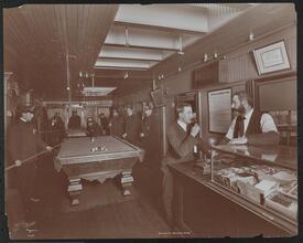 Bergen St. Billiard Room.