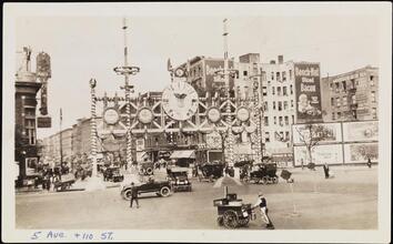 [5th Avenue and 110th Street.]