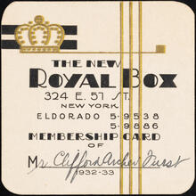 The New Royal Box