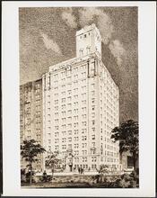 [101st Street and Fifth Avenue. Apartment building.]