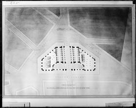 First Floor Plan. Municipal Office Building for the City of New York.