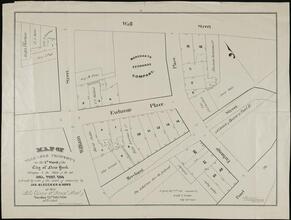 Map of Valuable Property in the 1st Ward of the City of New York Belonging to the Estate of the Late Joel Post Esq.