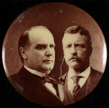 [Portrait of William McKinley and Theodore Roosevelt.]