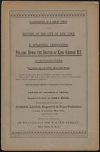 Illustration of a Great Event in the History of the City of New York.