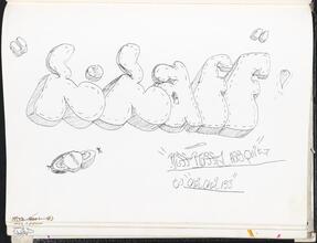 [Page in Chi Chi 133's black book.]