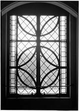 Riverside Church. Detail of window on 19th floor.