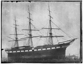 [Ship in Dry Dock]