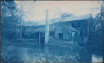 [Old Mill on the Bronx River.]