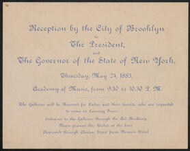 Opening Ceremonies of the New York and Brooklyn Bridge