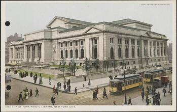 New York Public Library, New York City.