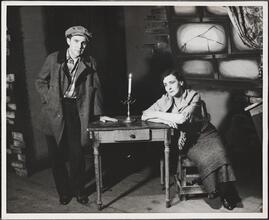 [Theater still of an unidentified production.]