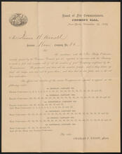 [Request to make a full and complete roll of all the members of Company in accordance with the New Badge Ordinance.]