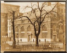 Grove Street and Sheridan Square. Corn Exchange Bank
