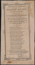 Laying the Corner Stone of the Washington Monument in Hamilton Square