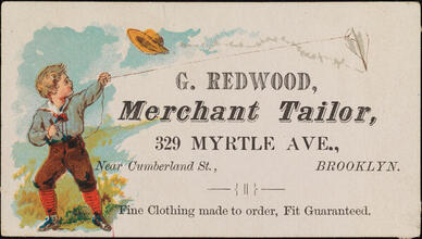 G. Redwood, Merchant Tailor