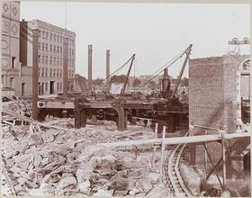 74th St. Power Station - Looking East