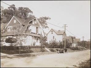 [Looking east on 261st Street from Spencer Avenue.]