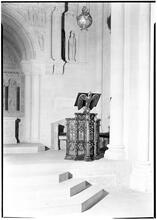 Riverside Church. Detail of reading desk.