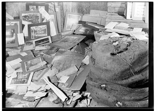 Photographs on the Floor