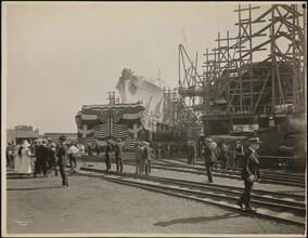 Shipyard, Newburgh Shipyards.
