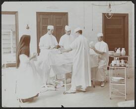 Hospitals.
