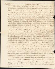 Letter from Thomas Jefferson to Chancellor Robert R. Livingston.