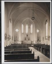 [Church. Interior, chancel.]