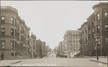Convent Ave, south from 148th St., New York.