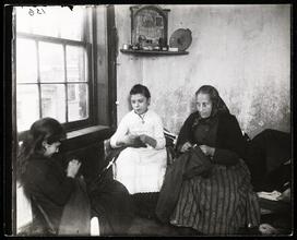 Sewing Pants for the Sweater - in Gotham Court.
